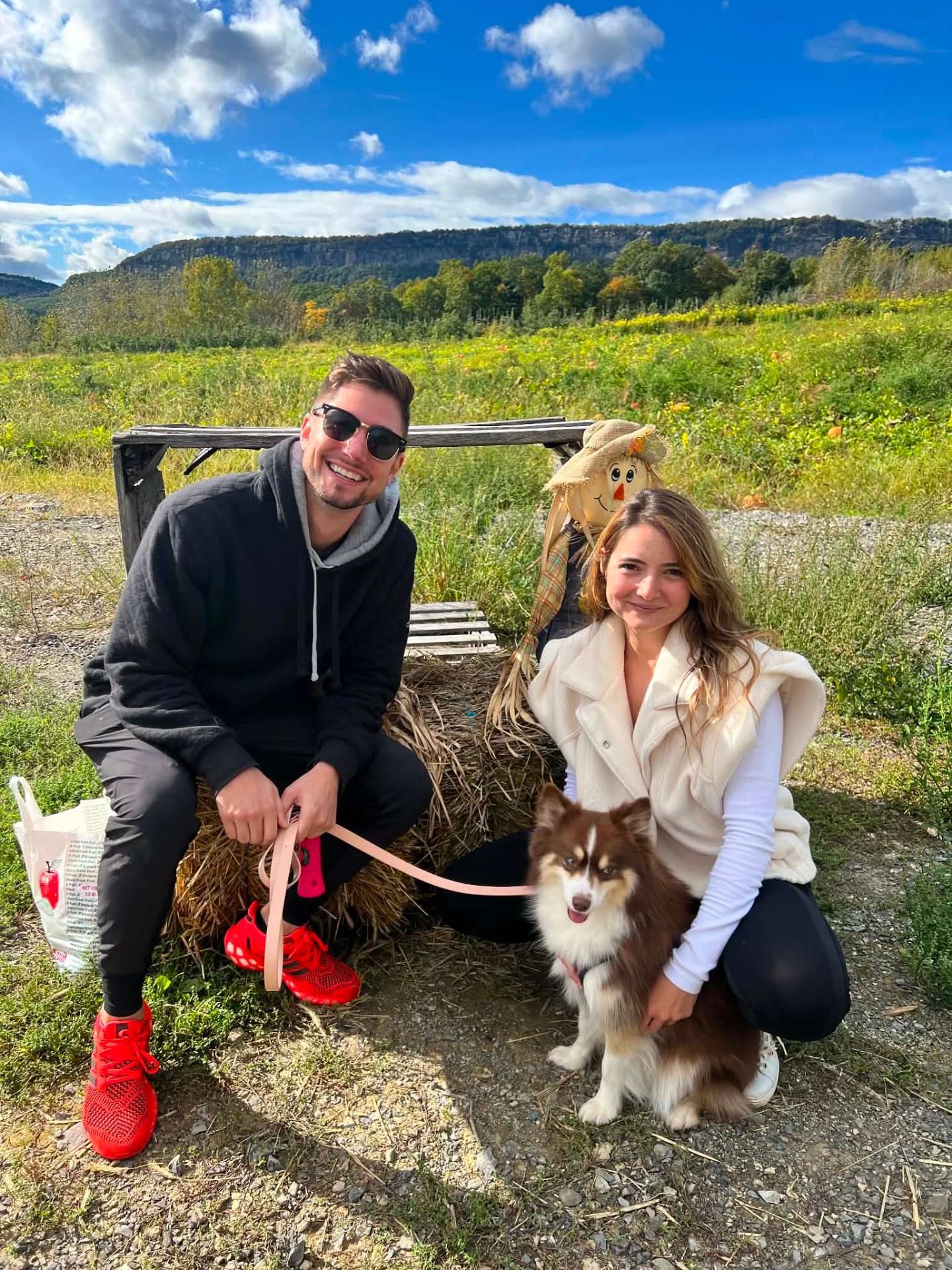 Apple picking upstate New York