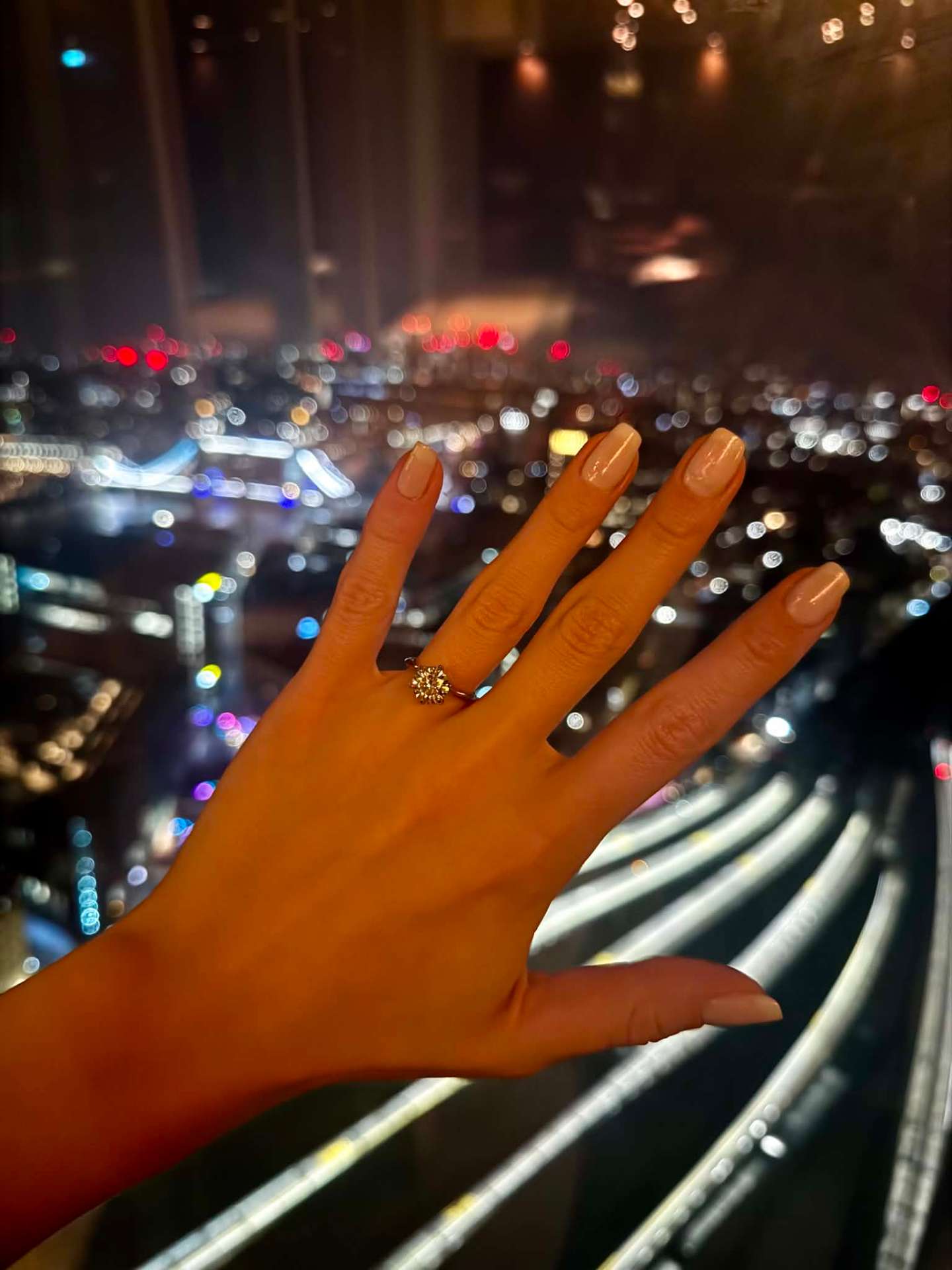 The ring, London skyline
