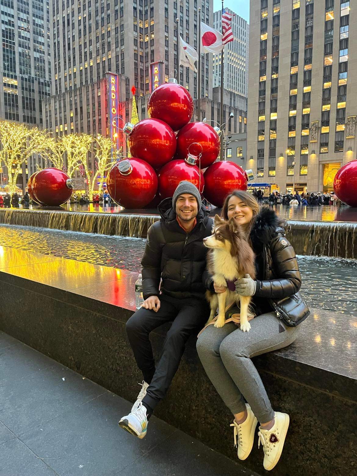 Rockefeller Center at Christmas, NYC