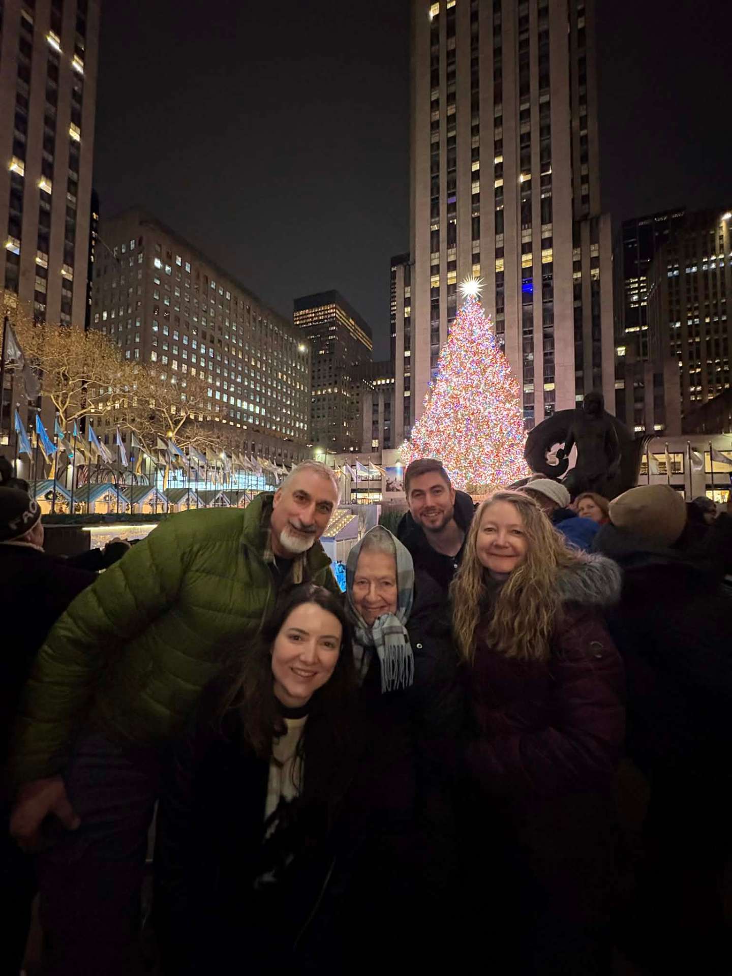 Rockefeller Center tree, NYC