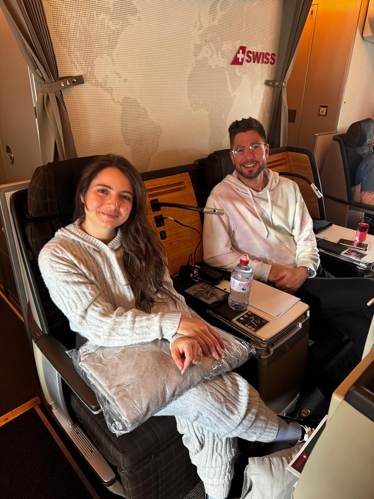 Turkish Airlines business class, Zurich to NYC