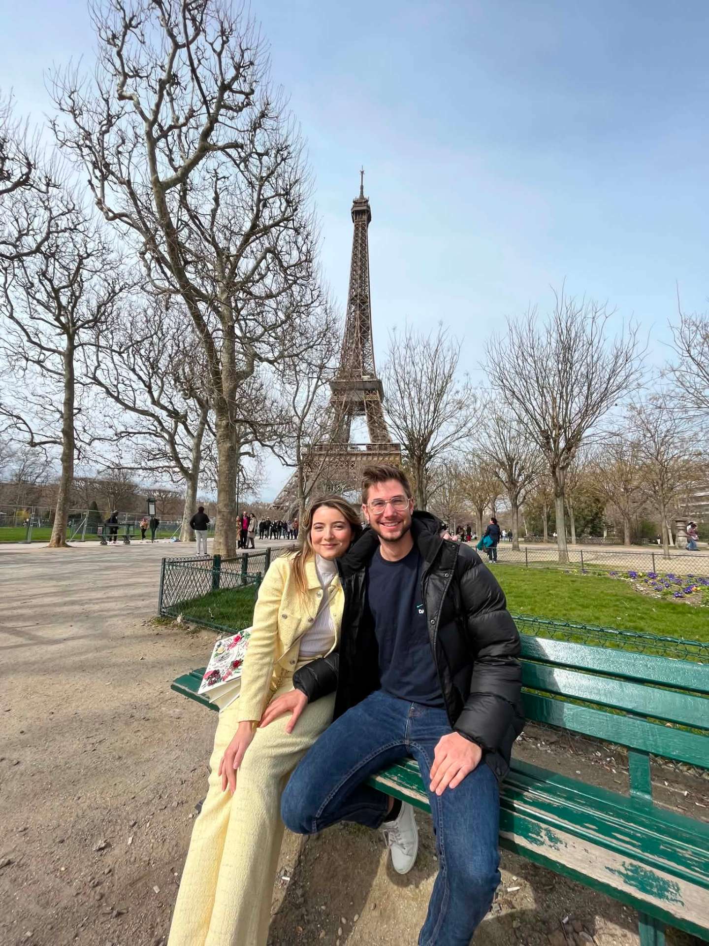 Eiffel Tower, Paris (starting the trip)