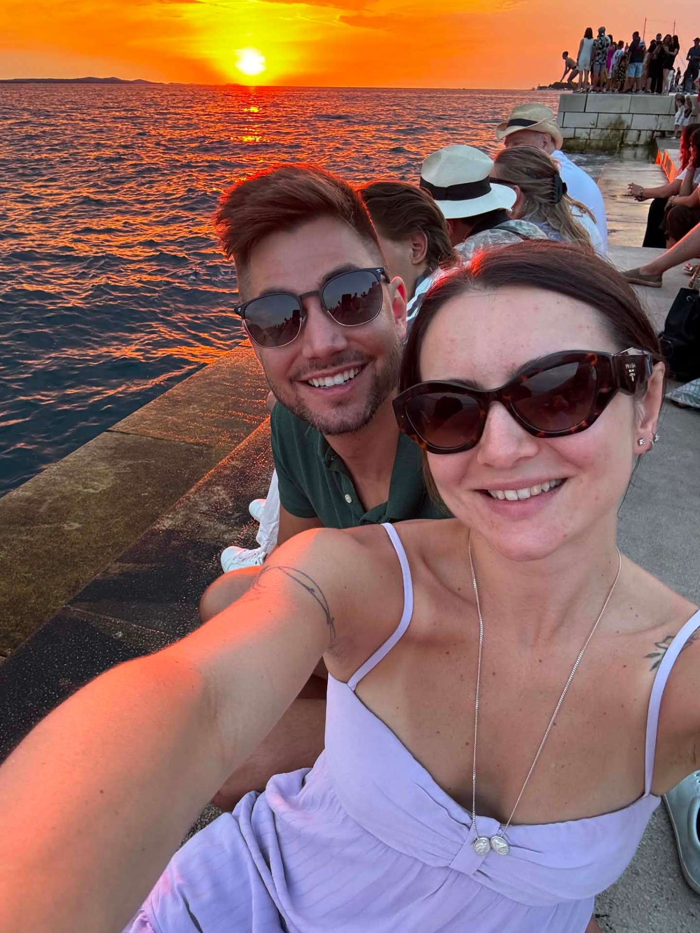 Sunset at the Sea Organ, Zadar