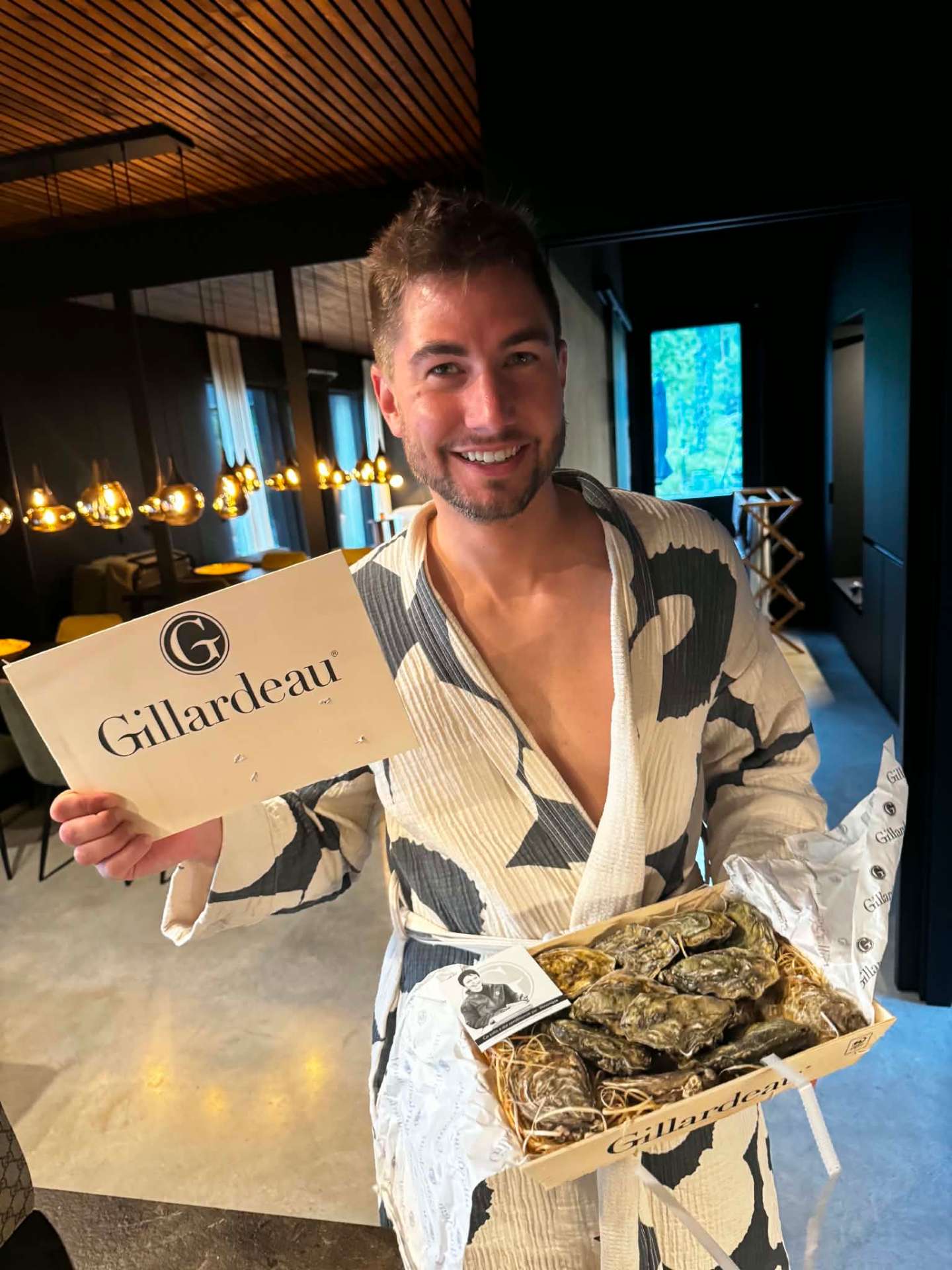 Gillardeau oysters, Europe